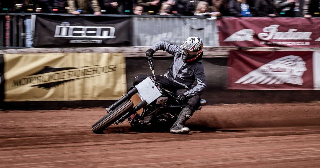 Indian Sponsors Dirt Track Lelystad Flat Track Series