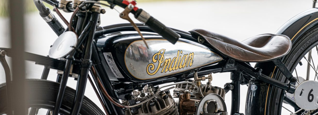 Brittney Olsen Debuts 1928 Indian Chief Racer