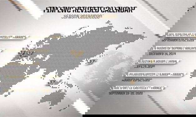 Endurance World Championship Revised Again