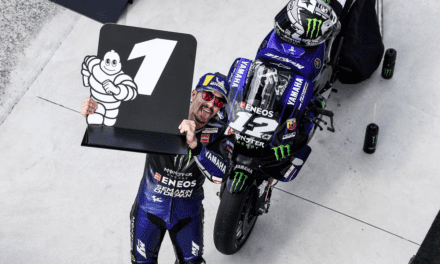 VIÑALES Celebrates Superb Victory At Drama-Filled