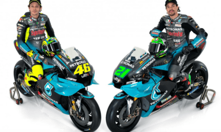 Franco and Valentino Unveil Petronas  Yamaha YZR-M1