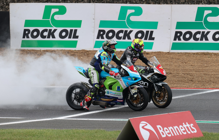 Chris ‘Stalker’ Walker & John McGuinness Podium!