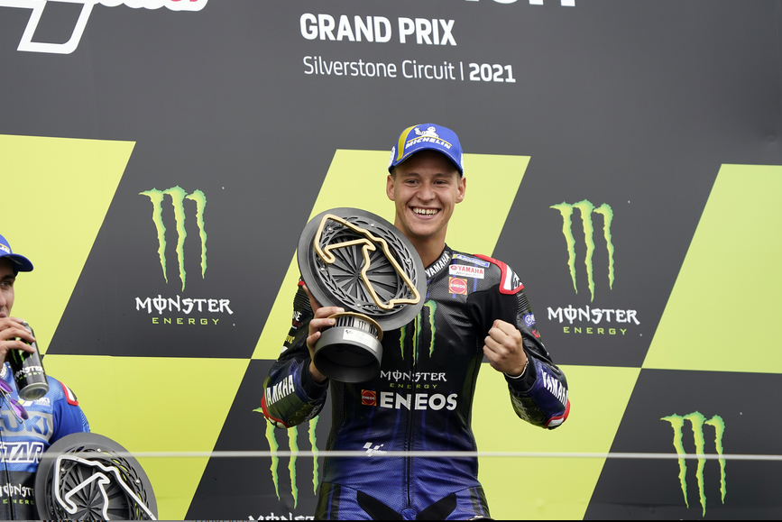 QUARTARARO DELIVERS MAGICAL BRITISH GP VICTORY