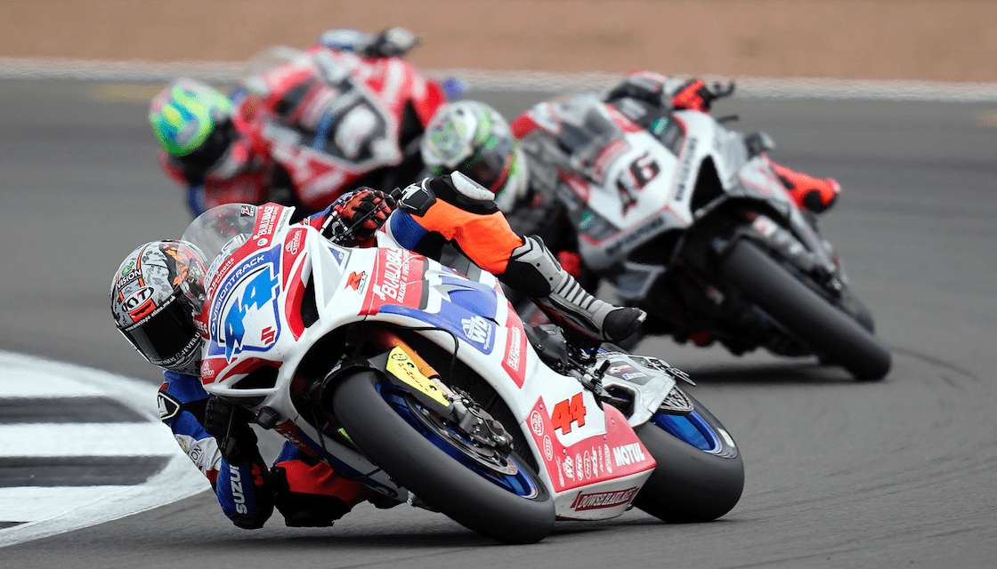 Neave wins at Silverstone for Buildbase Suzuki