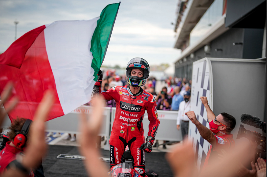 Pecco Bagnaia storms to ANOTHER win