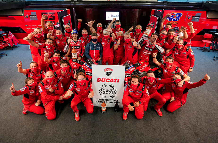 Ducati Wins 3rd Constructors World Title