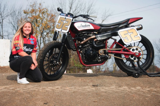 Indian Motorcycle Racing Signs Shayna Texter-Bauman