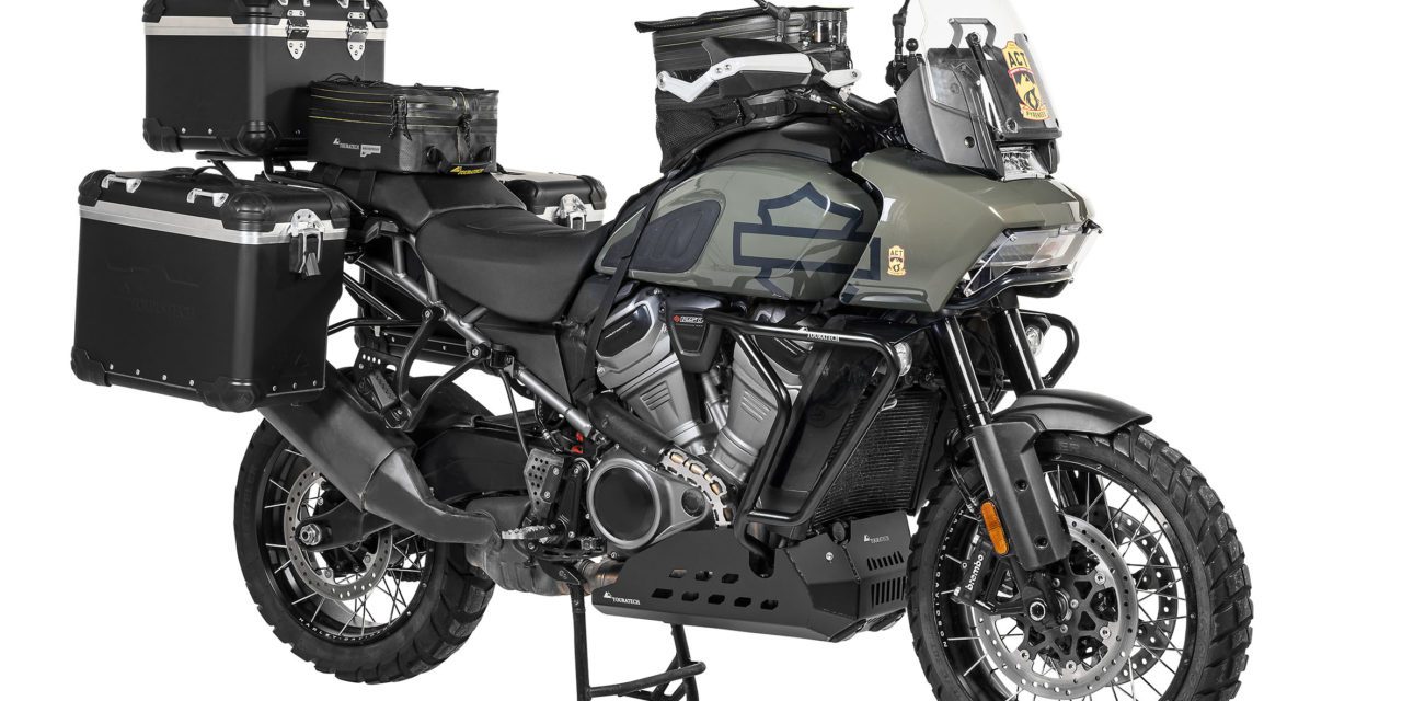 Touratech parts for the HD Pan America