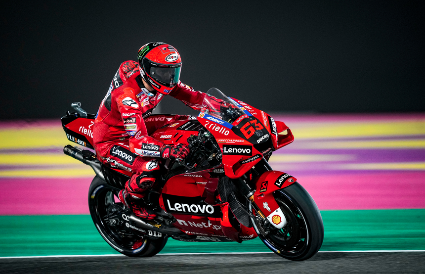 Unlucky weekend for Ducati Lenovo Team in Qatar