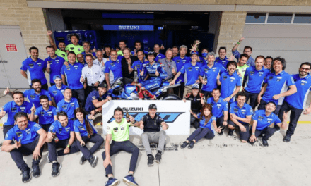 RINS TAMES TEXAS RODEO TO TAKE 500TH PODIUM FOR SUZUKI