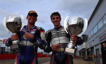 DONINGTON DOUBLE FOR BRADLEY PERIE IN SUPERSPORT THRILLER