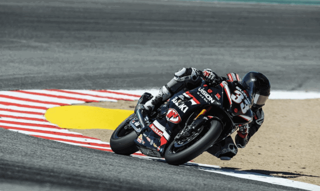DOUBLE PODIUM FOR SUZUKI GSX-R750 AT LAGUNA SECA