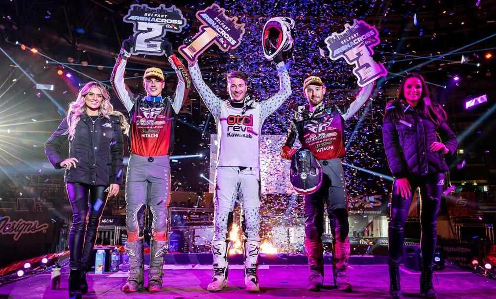 SEARLE STORMS TO BELFAST ARENACROSS VICTORY