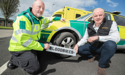 Continental Tyres Renews Partnership with Blood Bike Leinster