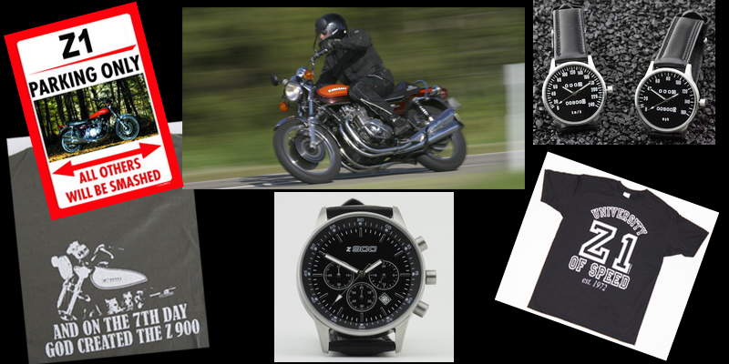 The Kawasaki Retro Bike Merch