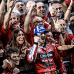 Bagnaia finishes runner-up