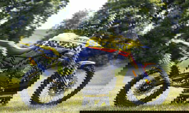 V-Strom 800DE Rally Edition build by SR75 Suzuki World Team