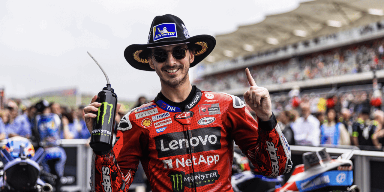 Francesco Bagnaia & The Ducati Lenovo Team Win