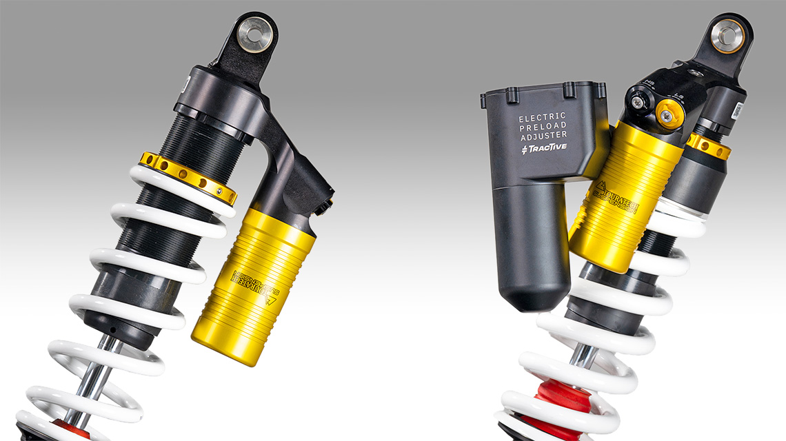 ‘Limited Edition’ shocks for the BMW R1250 GS
