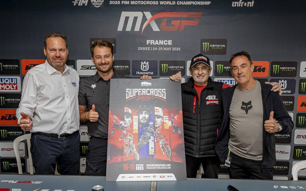 SUPERCROSS DE PARIS RETURNS FOR 42ND EDITION