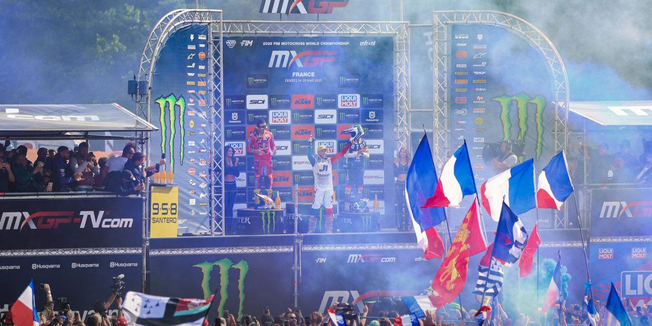 FEBVRE DELIGHTS THE HOME FANS