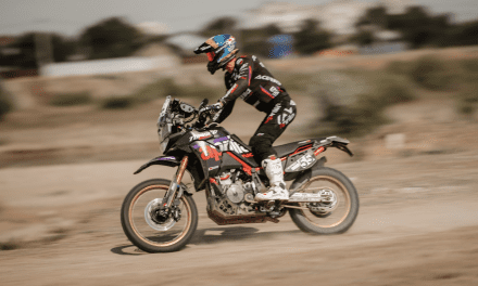 Total domination by Aprilia Tuareg Racing