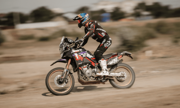 Total domination by Aprilia Tuareg Racing