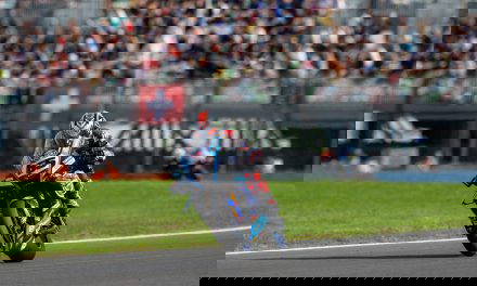 Rea Returns to the Podium