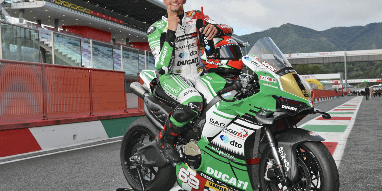 Ducati Panigale V4 wins the CIV SBK Production Bike Championship