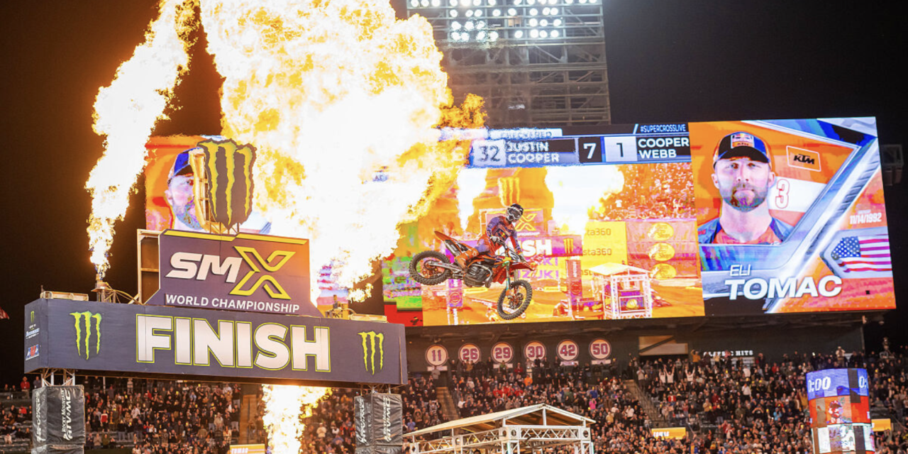Eli Tomac Wins Big at Anaheim 1