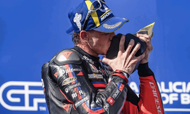 Amazing Aprilia Racing One-Two