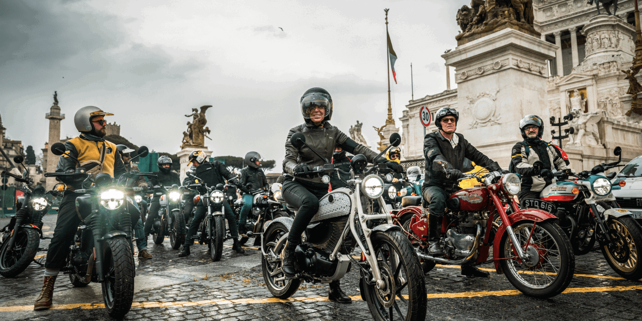ROYAL ENFIELD X ROME MARATHON