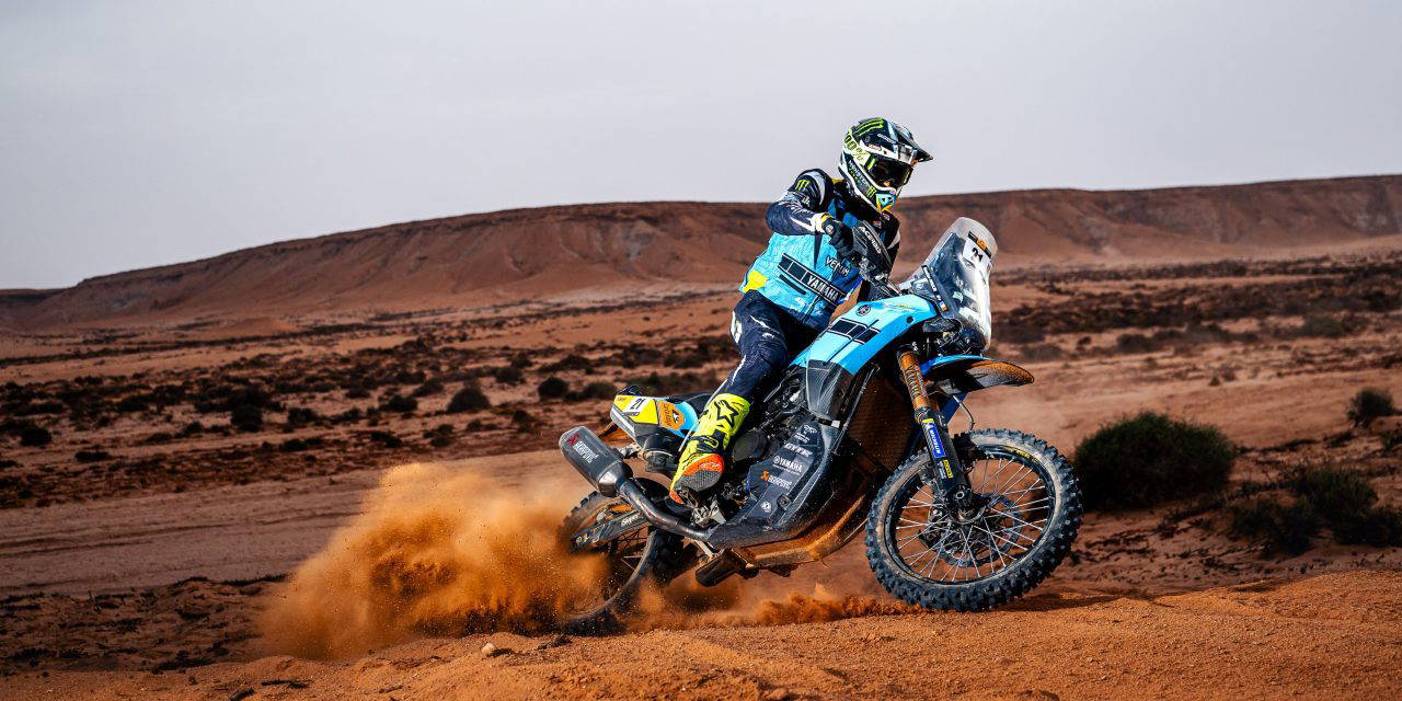 Paulin Wins Stage 2 for the Ténéré Yamaha Rally Team