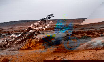 Paulin Wins Stage 2 for the Ténéré Yamaha Rally Team