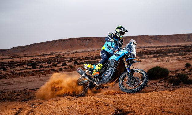 Paulin Wins Stage 2 for the Ténéré Yamaha Rally Team