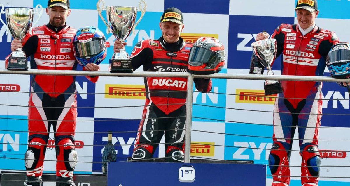 Scars Racing Ducati Donington Park Update