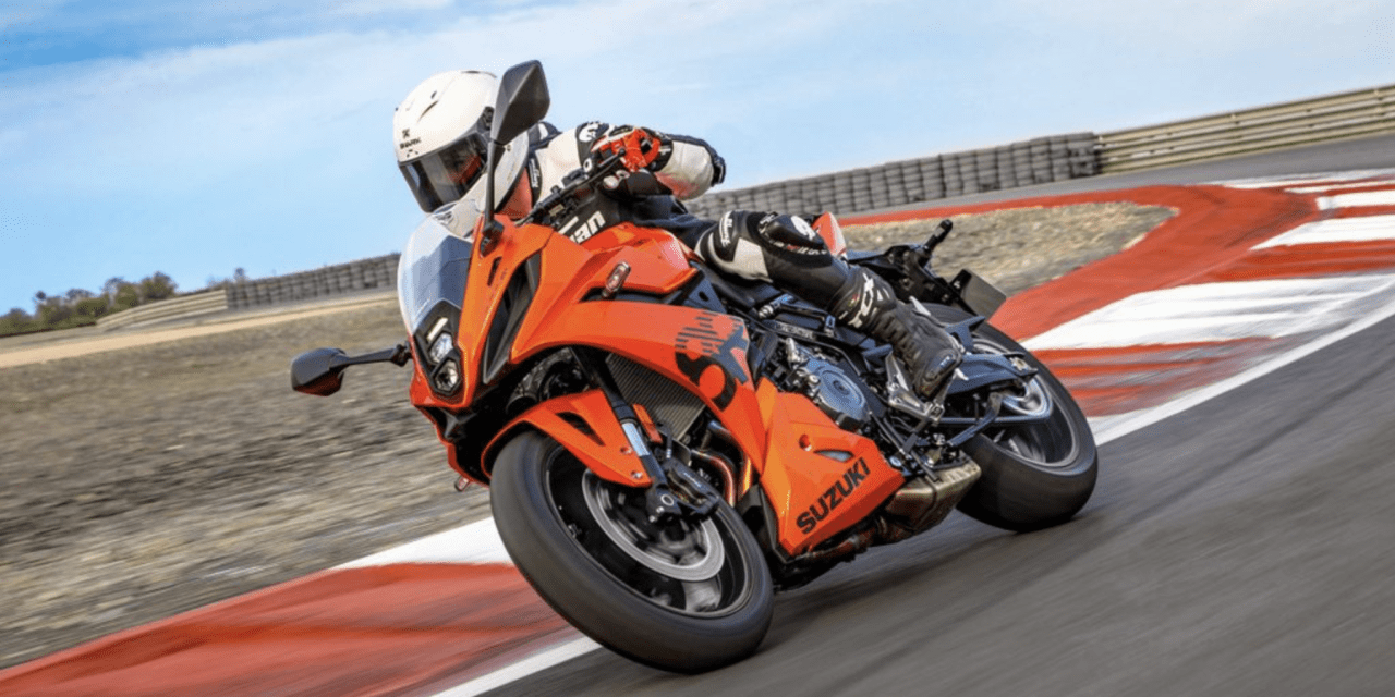 Suzuki 8R in Blaze Orange
