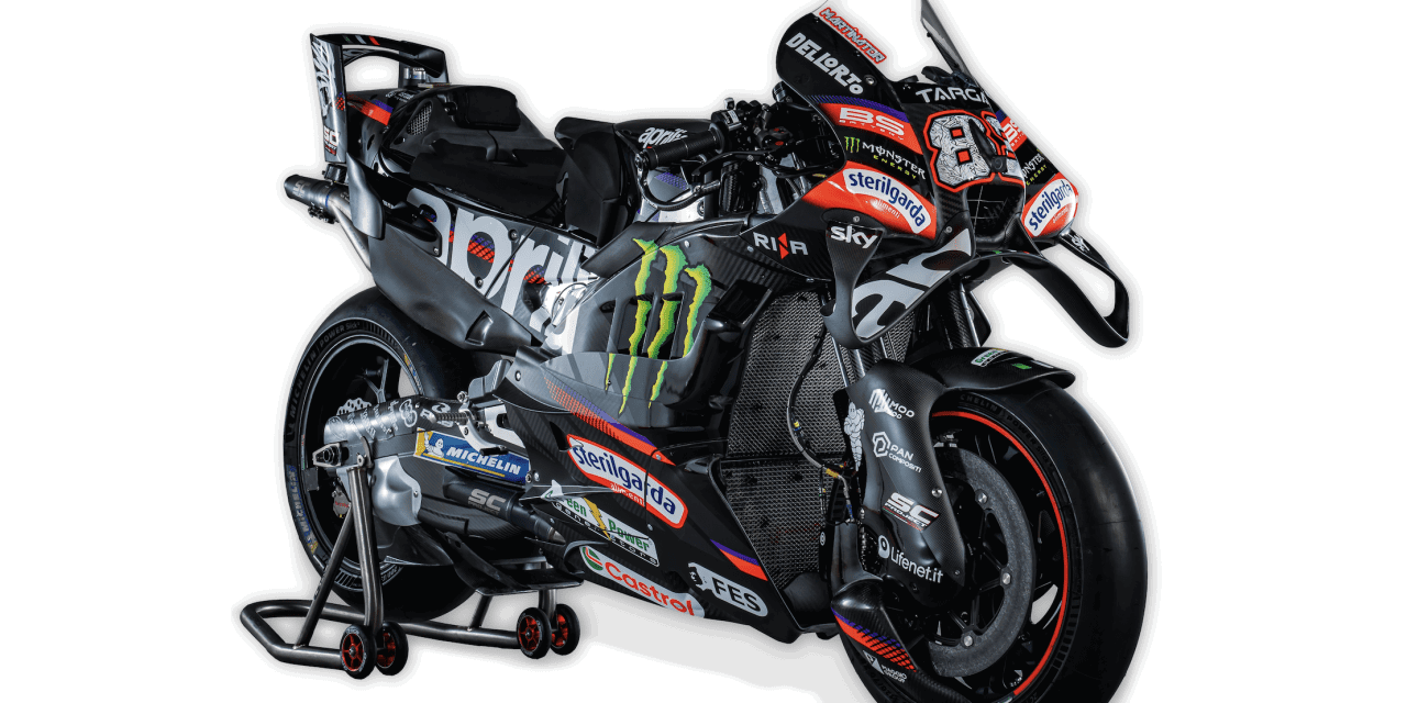 Aprilia Racing & Monster Energy Team Up