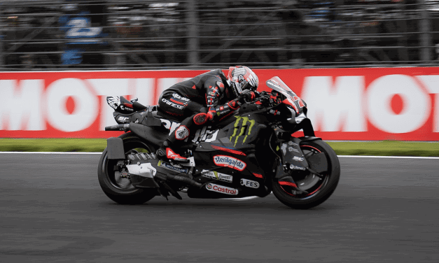 HISTORIC FIRST PODIUM FOR APRILIA