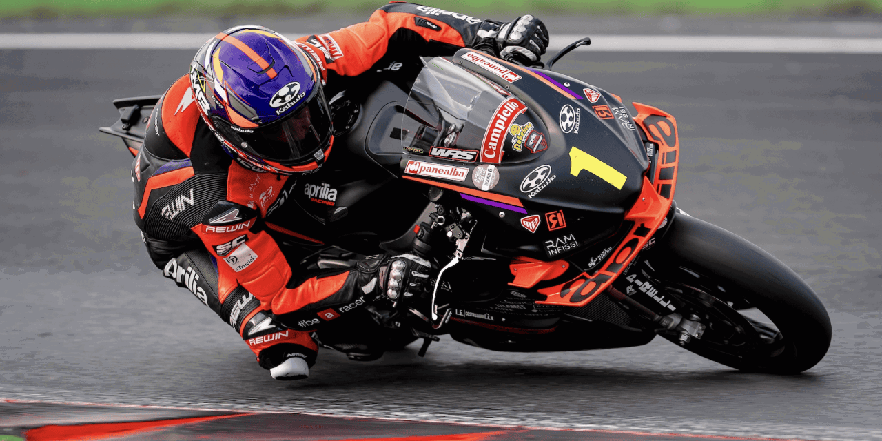 Tesini claims the 2026 Aprilia RS 660 Trophy title