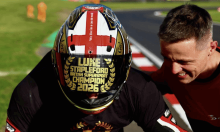 SCARS RACING CELEBRATES BRITISH SUPERSPORT TITLE SUCCES